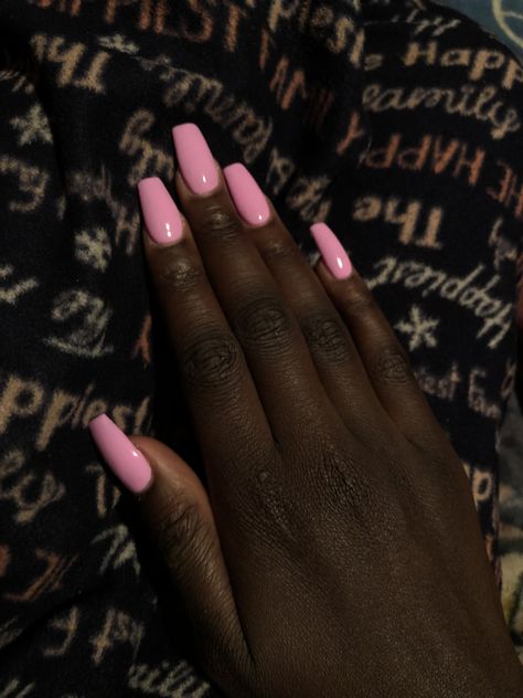 Nails On Dark Skin, Dark Skin Nail Polish, Cornrows Braids For Black Women, Baby Pink Nails, Long Stiletto Nails, Gel Toe Nails, Long Stiletto, Gel Toes, Pink Ombre Nails