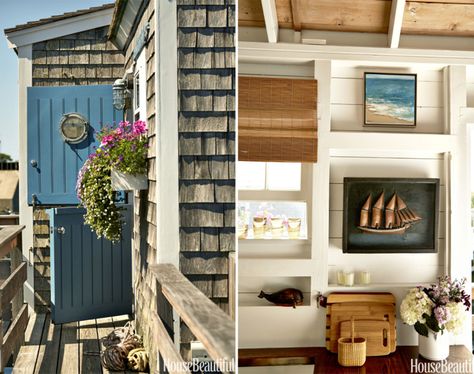 Nantucket Cottage Interiors, Nantucket Interior, Coastal Cottage Kitchen, Nantucket Cottage, Fishermans Cottage, Nantucket Style, Small Loft, Building Remodeling, Cottage Design