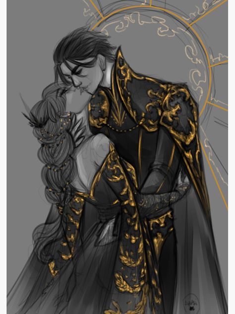 "The Darkling and Alina (2)" Sticker for Sale by AlexielApril | Redbubble The Darkling And Alina, Darkling And Alina, Marauders Fan Art, The Darkling, Rustic Bedroom Decor, The Grisha Trilogy, Throne Of Glass, Free Fire, S N