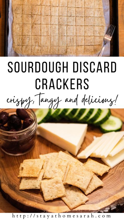 Herb Crackers, Sourdough Discard Crackers, Discard Crackers, Amish Friendship Bread Starter Recipes, Sourdough Starter Discard, Sourdough Bread Starter, Sourdough Starter Discard Recipe, Homemade Sourdough Bread, Bread Starter