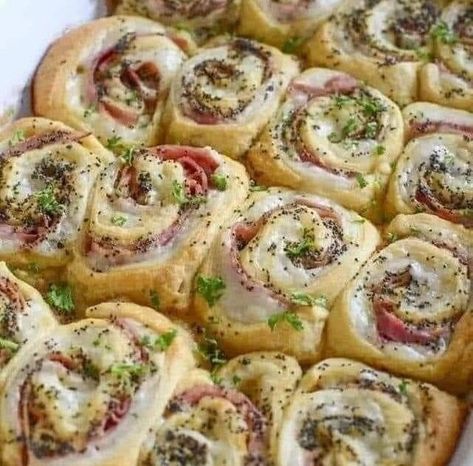 Keto Sourdough Bread – Yummly Bowls Recipes Ham Cheese Pinwheels, Ham And Cheese Crescent Rolls, Ham And Cheese Crescent, Crescent Dough Sheet, Ham And Cheese Pinwheels, Black Forest Ham, Cheese Pinwheels, Cheesy Ham, Cheese Crescent Rolls