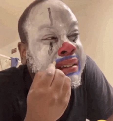 Clown Crying GIF - Clown Crying Sad - Discover & Share GIFs Calm Down Strategies, Clown Meme, Keep Calm Humor, Crying Gif, Jussie Smollett, Mom Memes, Parenting Memes, Parenting Teens, Kendrick Lamar