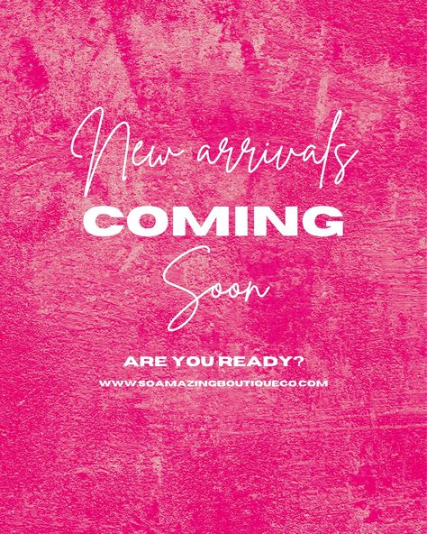 New Arrivals Coming Soon 😍😍😍 ARE YOU READY ?? New Arrivals Poster Image, Coming Soon Post Ideas, Coming Soon Poster, New Arrivals Coming Soon, Arrival Poster, Miss Independent, Easy Diy Clothes, Creative Poster, Creative Poster Design