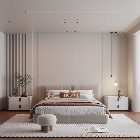 Modern bedroom Luxury Bedroom Furniture, Hotel Room Design, Luxury Bedroom Master, Modern Bedroom Design, Bedroom Furniture Sets, Bedroom Styles, Apartment Design, Bedroom Storage, Luxurious Bedrooms