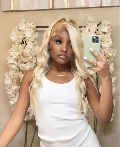 Blonde Lace Front Wigs Black Women Styles, Blonde Hair Wig Styles, Cute Blonde Wig Hairstyles, Ash Blonde Half Up Half Down Wig, Blonde Lace Front Hairstyles, Half Up Half Down Blonde Wig, Blonde Lace Front Wigs Styles, Blond Wig Hairstyles, Blonde Wig Styles