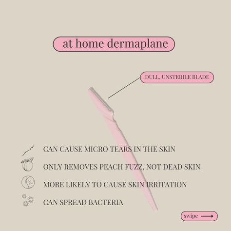 💡 Did you know there's a big difference between at home dermaplanes and professional ones? Discover the benefits of a pro touch at Delatte Plastic Surgery, Skincare & Wellness. Your skin will thank you! 💡 #SkincareTips #Dermaplaning #ProfessionalCare #GlowUp Dermaplaning Quotes, Dermaplane Benefits, Dermaplaning Benefits, Dermaplaning At Home, Skincare Wellness, Esthetician Marketing, Story Post, Esthetician, Plastic Surgery