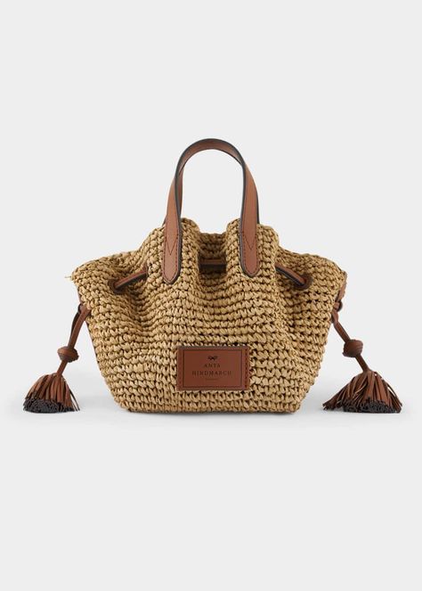 Handmade Backpacks, Bag Pattern Free, Crochet Handbags Patterns, Handbag Pattern, Crochet Bags Purses, Raffia Bag, Straw Bags, Crossbody Tote Bag, Anya Hindmarch