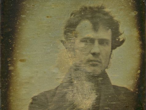 16 HISTORICAL SELFIES §§ Is this the first selfie? Improbably, we actually have a decent guess at who took the first selfie. That honor belongs to Robert Cornelius. In 1839, just two months after Louis Daguerre debuted the daguerreotype in Paris, Cornelius took what may be the first photographic self-portrait. Robert Cornelius in one of the first photographic self-portraits. | Library of Congress First Photograph Ever Taken, Robert Cornelius, Louis Daguerre, Peter Lik, Andre Kertesz, Robert Mapplethorpe, Art Tumblr, History Of Photography, Photographs Of People