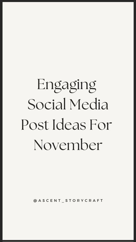 November Social Media Post Ideas Facebook Content Ideas Posts, Happy Thanksgiving Social Media Post, Thanksgiving Social Media Post Ideas, Static Post Ideas, November Engagement Posts, November Newsletter Ideas, November Post Ideas, Fall Content Ideas For Instagram, School Social Media Post Ideas