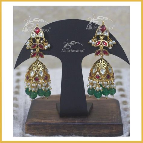 Jadau Jhumkas Rs. 3,925/- Shop At : https://allureartworx.com/collections/jhumkas/products/colourful-jhumkas-10 Explore : https://www.allureartworx.com/ FREE SHIPPING(INDIA)||BUY NOW|| COD Available #earrings #yellowgoldplating #traditionaloutfits #indowesternoutfits #exploreallureartworx #onlinestore #shopnow Western Outfits, Traditional Outfits, Buy Now, Gold Plate, Shop Now, Online Store, India, Yellow, Free Shipping