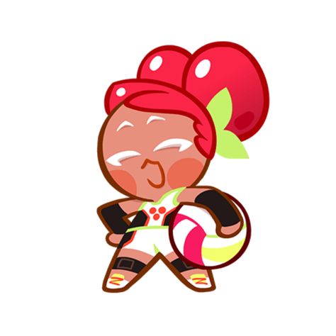 Cherry Ball Cookie, Cookierun Kingdom, Game Fanart, Tokio Revengers, Comfort Characters, Cookie Run, How To Start Running, Favorite Cookies, Cute Characters