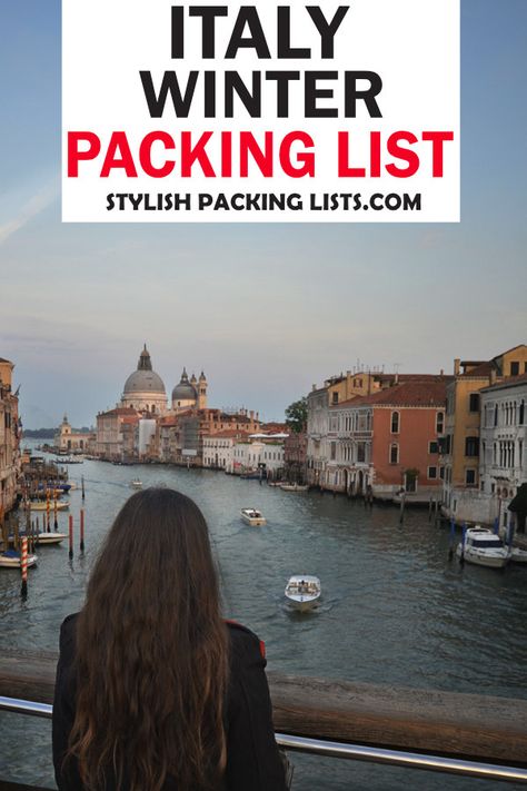 Want to look cute but practical in Italy? Take a look at this stylish packing list for Italy in winter. Italy Outfits Cold, Lake Como Winter Outfit, What To Pack For Italy In November, What To Wear In Italy In February, Italy In January Outfits, Winter Outfits Italy, Italy In November Outfits, Italian Fashion Winter, Italian Winter Outfits