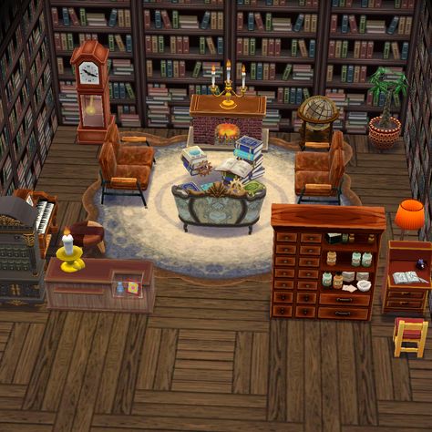 Animal crossing pocket camp cabin  ideas - Library Pocket Camp Design Ideas, Animal Crossing Library Ideas, Animal Crossing Cabin Ideas Pocket Camp, Acnh Library Ideas Indoor, Animal Crossing Campsite Ideas Pocket Camp, Animal Crossing Cabin Ideas, Acpc Cabin Ideas, Animal Crossing Cabin, Camp Cabin Ideas