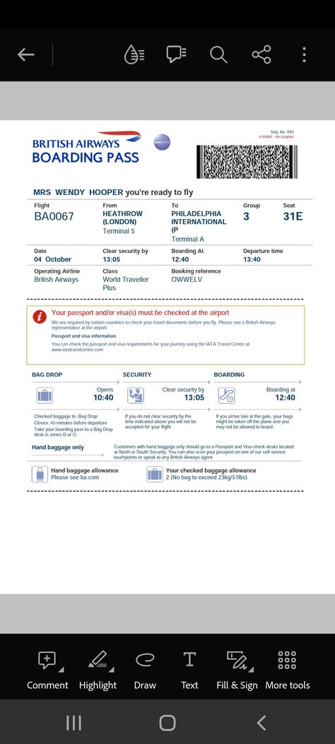 Flight Ticket Proof, Uk Flight Ticket, American Airlines Ticket, Usa Flight Ticket, Canada Flight Ticket, Fake Flight Ticket, London Ticket, Airport Ticket, British Visa