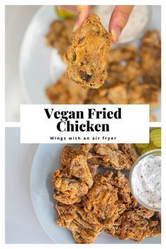 Mushroom Recipes Vegan, Oyster Mushroom Recipe, Chicken Lombardy Recipes, Vegan Fried Chicken, Chicken Mushroom Recipes, Vegan Fries, Fried Chicken Recipe, Chicken Thigh Recipes Oven, Oyster Mushroom