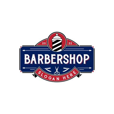 Logo Barbershop, Logo Barber, Barber Shop Logo, Barber Art, Barber Logo, Retro Logos, Shop Logo, Vintage Logo, Barber Shop