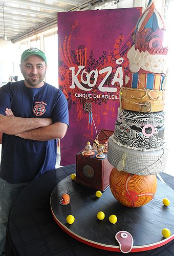 ace of cakes cirque du soliel cake | ... an episode of ace of cakes where the main cake featured was for kooza Charm City Cakes, Duff Goldman, Charm City, Fun Cakes, Awesome Cakes, Take The Cake, Gorgeous Cakes, Chef Recipes, The Duff