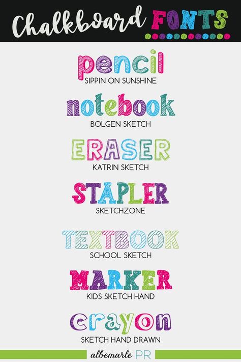 Chalkboard Fonts for Teachers Fonts For Teachers, Chalkboard Texture, Teacher Fonts, Chalkboard Fonts, Scrapbook Fonts, School Fonts, Keyword Elements Canva, Block Fonts, Fancy Fonts