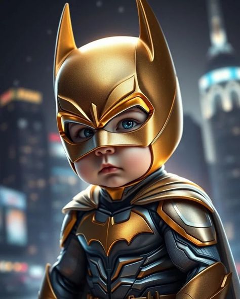 "GOTHAM'S FUTURE PROTECTOR! 🦇👶 Meet Baby Batman, the tiny caped crusader! 🤖💻 AI edit magic brings the Baby Batman, Caped Crusader, August 10, Crusades, Gotham, Batman, Bring It On, On Instagram, Quick Saves