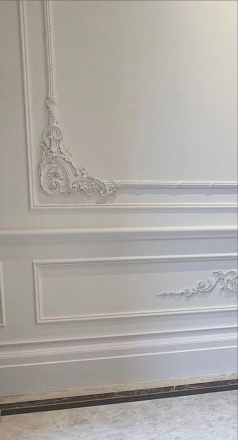 Parisian Wall, Modern Wall Paneling, Parisian Interior, Classical Interior, Wall Paneling Diy, Neoclassical Interior, House Interior Design Styles, Diy Accent Wall, Victorian Wall