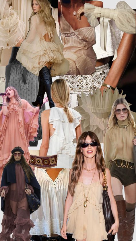 chloe spring summer 2025 vibes Chloe Spring 2025, Chloe Aesthetic, Chloe Fashion, Summer 2025, Boho Chic, Chloe, Fashion Inspo, Spring Summer, Fashion Outfits