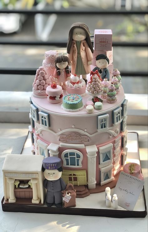 #cakeetcetera #cakes #cake #cakejakarta #dessert #instafood #sweet #baking #cakedecorating #birthdaycake #grandbudapest #grandbudapetshotel #grandbudapesthotelcake #grandbudapestcake #grandbudapestcakes #wesanderson #thegrandbudapesthotel #cakesofinstagram #cakestagram #instacake #dessert #bakery #baking #cakedesign #instafood #birthday #cakeart #chocolatecake #sweets Lobby Boy, Dessert Bakery, Grand Budapest, Grand Budapest Hotel, Budapest Hotel, Cake Art, Budapest, Chocolate Cake, Diaper Cake