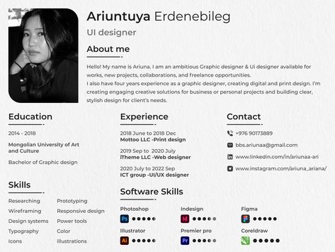 UI/UX design -Portfolio design Web design If you want to see more designs about me here is my behance link Architect Portfolio Design, Ux Design Portfolio, It Cv, Tree Photoshop, 포트폴리오 레이아웃, Vintage Advertising Art, Interior Architecture Drawing, Portfolio Covers, Ui Ux Designer