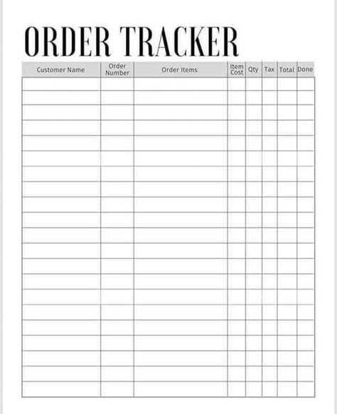 Bissness Ideas, Business Worksheet, Bouquet Business, Business Tracker, Tax Preparer, Order Tracker, Business Plan Outline, Business Bookkeeping, Small Business Bookkeeping