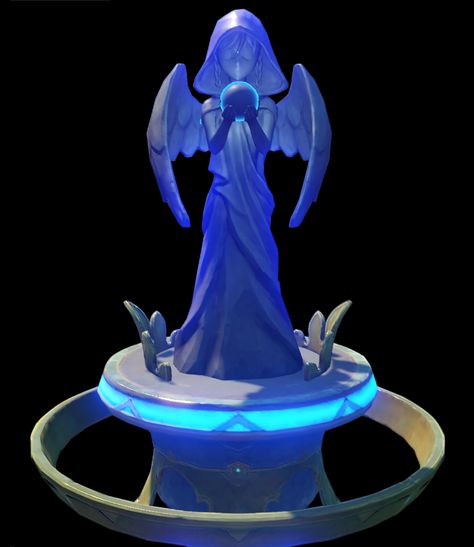 Archon Statue Genshin Impact, Anemo Archon Statue, Venti Statue, Genshin Jewelry, Archon Genshin, Hybrid Art, Cardboard Box Crafts, Face Icon, Fantasy Props