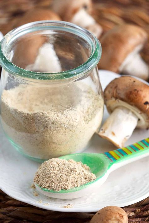 Mushroom Powder Recipes, Swedish Meatballs Easy, Gluten Free Cookbooks, Dry Rubs, Mushroom Rice, Gourmet Food Store, Mushroom Powder, Mushroom Coffee, Dried Mushrooms