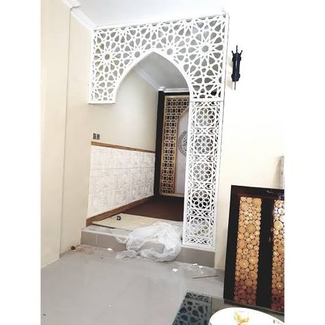 Muslim Prayer Room Ideas, Arabian Decor, Prayer Room Ideas, Door Design Photos, Prayer Corner, Terrace Decor, Bedroom Decor For Teen Girls, Washroom Design, Prayer Room