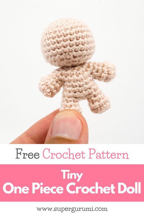 Lol Doll Crochet Pattern, Amigurumi Pattern No Sew, No Sewing Amigurumi, Luma Crochet Pattern Free, Amigurumi No Sew Pattern, Mini Voodoo Doll Crochet Pattern Free, Crochet Amigurumi Free Patterns Doll, Aragumi Crochet Patterns, One Skein Amigurumi