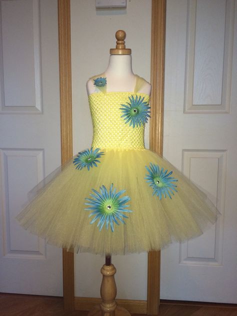 Joy Inspired Tutu/Inside Out Costume/Inside by SweetChicksTutus Joy Costume, Inside Out Costume, Joy Inside Out, Running Costumes, Scary Halloween Party, Halloween 2015, Halloween 2016, Dinner Themes, Costume Shop