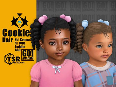 Infant Cc, Toddler Cc Sims 4, Sims 4 Tsr, Sims Baby, Sims 4 Black Hair, Sims 4 Traits, Cc Hair, Sims 4 Cc Kids Clothing, Pelo Sims