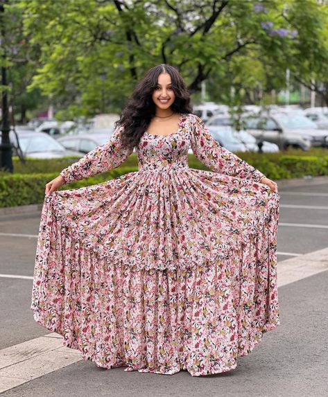 Modern habesha dress