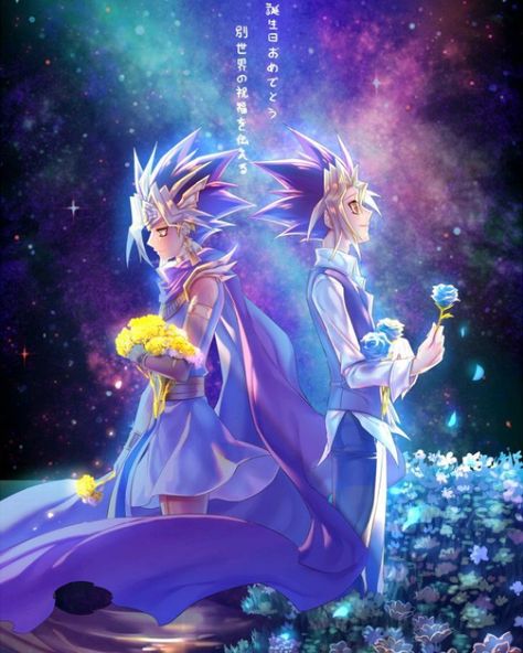 Kaiba X Yugi, Tall Bf, Yugi And Atem, Yami X Yugi, Atem X Yugi, Yugioh Anime, Pharaoh Atem, Dark Side Of Dimensions, Purple Cape