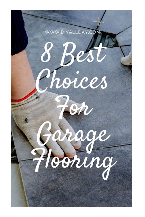 Vinyl Flooring Garage, Vinyl Flooring In Garage, Flooring For Garage Floor, Inexpensive Garage Floor Ideas, Garage Floor Design Ideas, Garage Floor Coatings Concrete, Workshop Flooring Ideas, Garage Concrete Floor Ideas, Diy Garage Floor Ideas