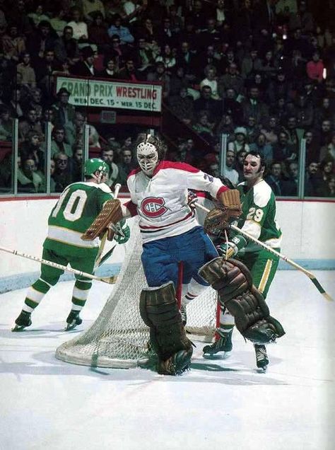 Ken Dryden, Minnesota North Stars, Hockey Pictures, Montreal Canadians, Stars Hockey, Nhl Teams, Goalie Mask, Vintage Hockey, Hockey Stuff