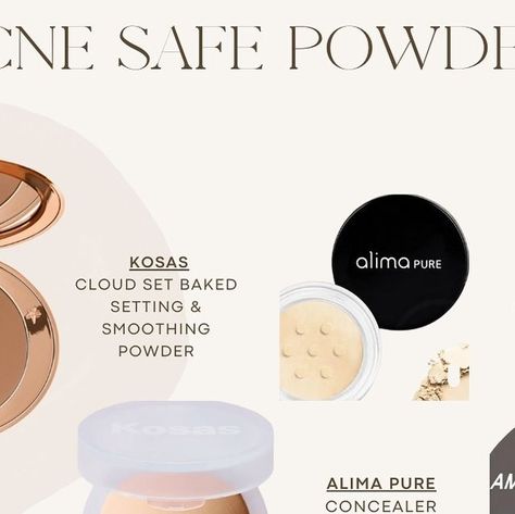 Jessica Clarke Higgins, LE on Instagram: "Bronzers, concealers, setting powder all in powder form! Whether you’re a liquid girly or a powder girly, there’s something for everyone! 

As always, making sure you’re skincare and makeup are acne safe is half the battle when it comes to keeping your skin acne free 🙌🏼" Skincare And Makeup, Acne Free, Acne Skin, Setting Powder, The Battle, Bronzer, Your Skin, Concealer, For Everyone