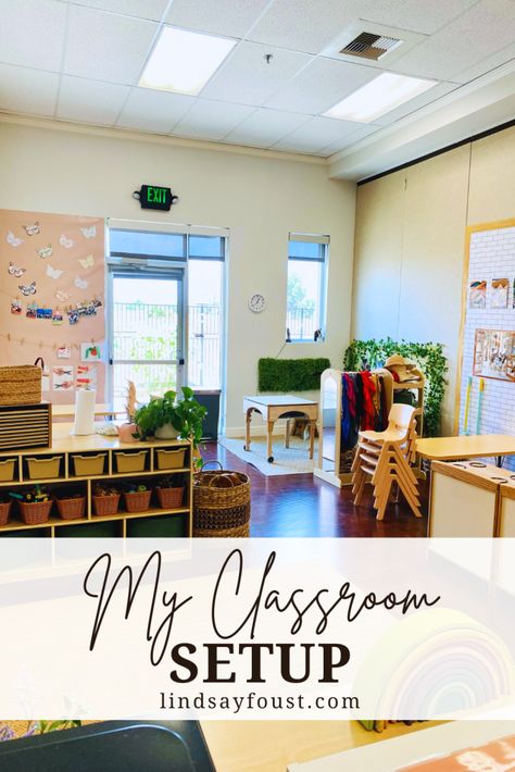 How I Set Up My Preschool Classroom For The New School Year – learnplayrepeat Creative Curriculum Preschool Classroom Set Up, Naeyc Preschool Classroom, Preschool Classroom Tour, Preschool Room Layout Classroom Setup, High Scope Classroom Set Up, Prek 4 Classroom Setup, Preschool Classroom Essentials, Small Preschool Classroom Setup, In Home Preschool Set Up