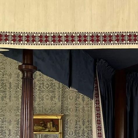 VSP Interiors on Instagram: "Love how this projects bedroom has turned out- such a pleasure to work with antique and custom made fabrics like this beautiful trim on raw silk from Susan Deliss for the bed and curtains in this room together with the suzani made into a showstopper headboard. The gentleness of the Robert Kime wallpaper makes a lovely backdrop and I can’t wait to see the last few pieces arrive for this room. #countryhouse #countryhome #countryhouses #houseinthecountry #countryhouse Robert Kime Bedroom, Vsp Interiors, Susan Deliss, Robert Kime, Unique Braids, Georgian House, Four Poster Bed, Four Poster, Poster Bed