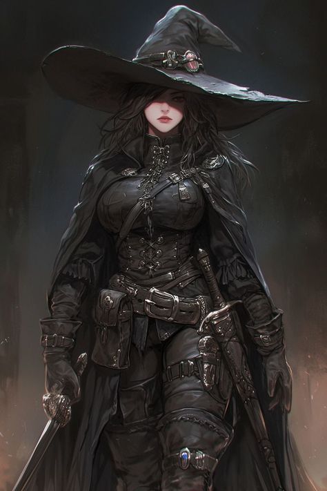 D&d Portrait, Gothic Dnd Character, Dnd Hexblood, Mage Designs, Female Warlock Dnd, Female Mage Character Art, Female Cultist, Dark Female Art, Mage Concept Art