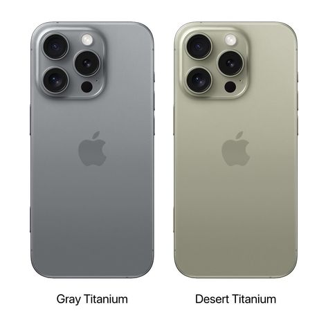 The iPhone 16 Pro models will be available in two new colors: Gray Titanium and Desert Titanium Do you like these colors? Source: @majinbuofficial Iphone 15 Pro Titanium, Iphone 15 Pro White Titanium, Iphone 16 Pro Desert Titanium, Iphone 16 Pro Max White Titanium, Iphone 16 Pro Natural Titanium, Apple Headphone, New York City Aesthetic, Best Anime Drawings, Cute Summer Wallpapers