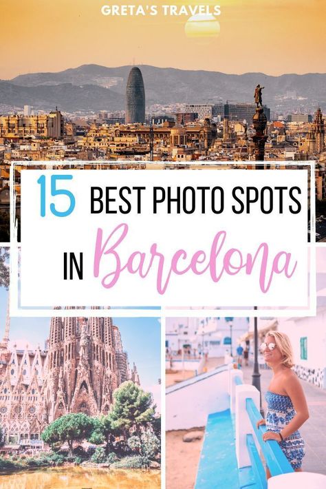 Planning a trip to Barcelona and want to make sure you capture all the most photogenic and Instagrammable locations? This is the Barcelona Instagram photo guide is what you need! Discover all the best Instagram photo spots in Barcelona (with exact location)! #barcelona #spain #bestphotospotsinbarcelona #instagram Barcelona Life, Barcelona Instagram, Barcelona Pictures, Barcelona Photography, Koh Lanta Thailand, Barcelona Spain Travel, Spain Travel Guide, Best Instagram Photos, Visit Places