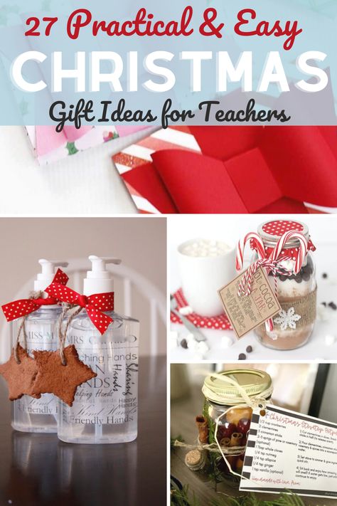 Christmas Gift Ideas For Teachers, Creative Christmas Gift Ideas, Christmas Gifts For Teachers, Diy Teacher Christmas Gifts, Gift Ideas For Teachers, Teacher Holiday Gifts, Ideas For Teachers, Inexpensive Christmas Gifts, Inexpensive Christmas