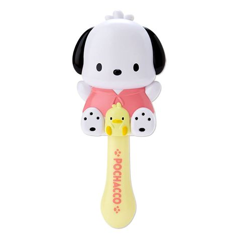 PRICES MAY VARY. Product Size: Approx. 3.3 x 1.8 x 7.3 inches (8.5 x 4.6 x 18.Main Materials/Materials: Handle: ABS resin, Hair: Polypropylene, Epoxy resin Heat resistant to 70 degrees (C) 1989, 2021 Sanrio Co., Ltd. (P) Cute Hair Brush, Sanrio Pochacco, Japan Store, Hello Kitty Characters, Kawaii Shop, Cute Cups, Cute Hair, Beauty Saloon, Sanrio Characters