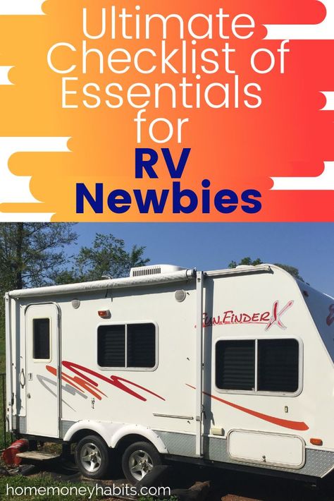 Camping In Rv, How To Stock Your Camper, Camper Tricks, Rv Camping List, Camper Checklist, Camper List, Rv Essentials, Canada Camping, Camping Supply List