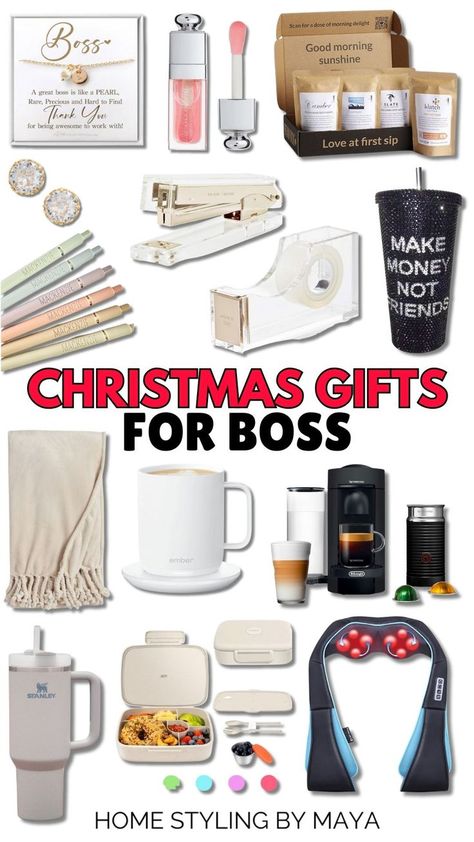 Christmas gifts for boss, christmas gifts for boss woman Gifts For Boss Woman, Christmas Gifts For Boss, Gifts For College Boys, Good Christmas Gifts, Practical Christmas Gifts, Practical Christmas Gift, Boss Christmas Gifts, College Girl Gifts, Boss Woman