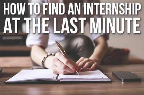 How To Find An Internship At The Last Minute | Her Campus Internship Tips, Life After College, College Life Hacks, Running Out Of Time, Summer Internship, Grammar Skills, Career Exploration, Professional Goals, Post Grad