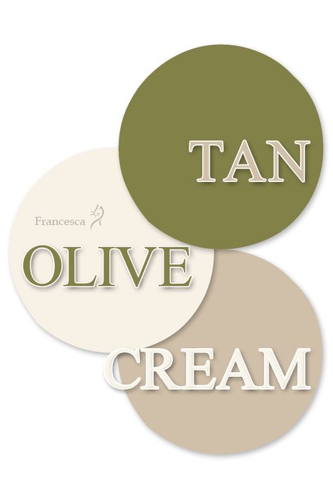 Olive Colour Aesthetic, Olive And Beige Color Palette, Moss Green Outfit Color Combos, Olive Green Color Combinations Clothes, Olive Green And Cream Color Palette, Tan And Olive Green Outfits, Olive And Cream Outfit, Olive Green Color Palette Outfit, Classy Color Combinations